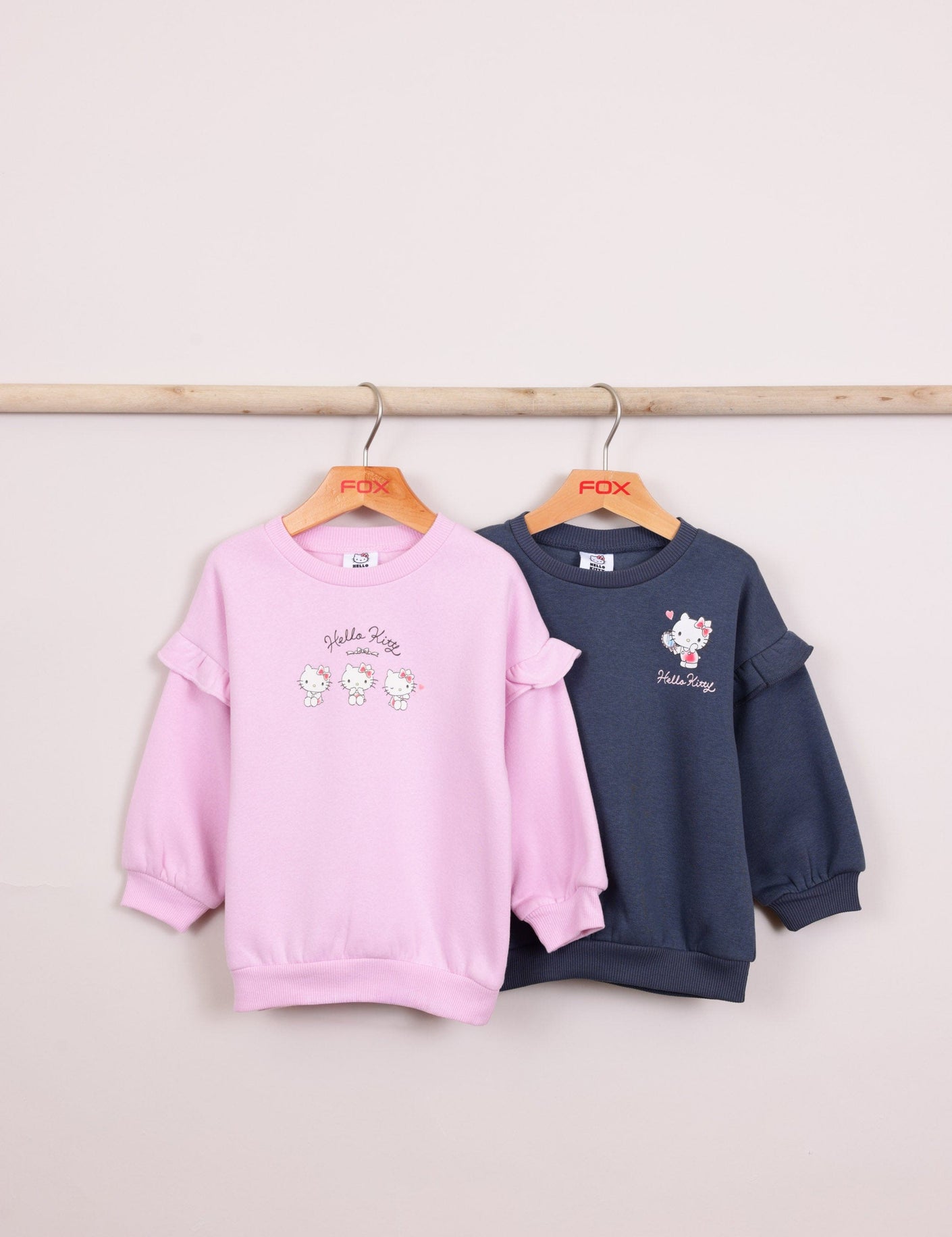 FOX תינוקות בנות פוטרים מארז 2 פוטרים הלו קיטי מארז 2 פוטרים הלו קיטי