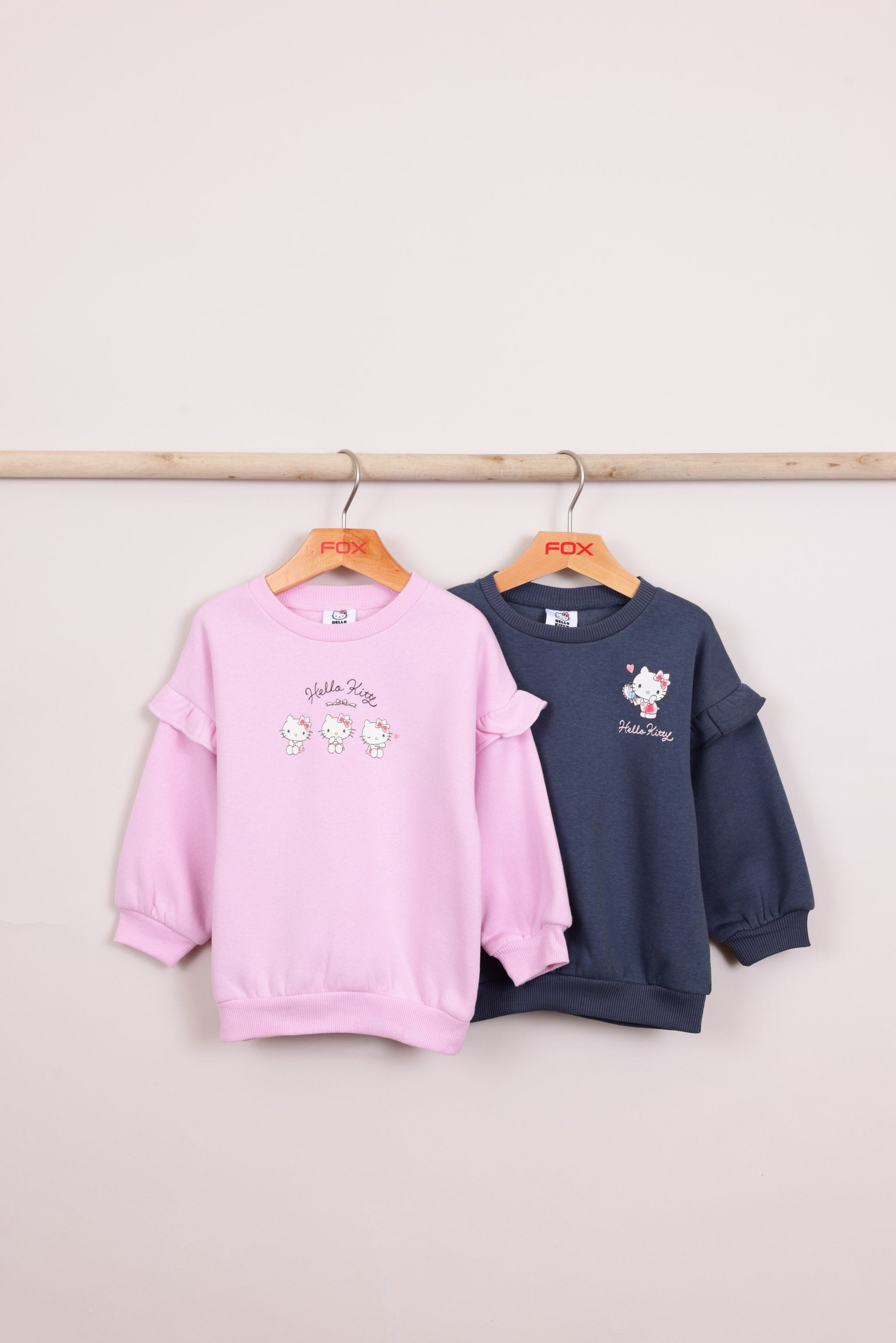 FOX תינוקות בנות פוטרים מארז 2 פוטרים הלו קיטי מארז 2 פוטרים הלו קיטי