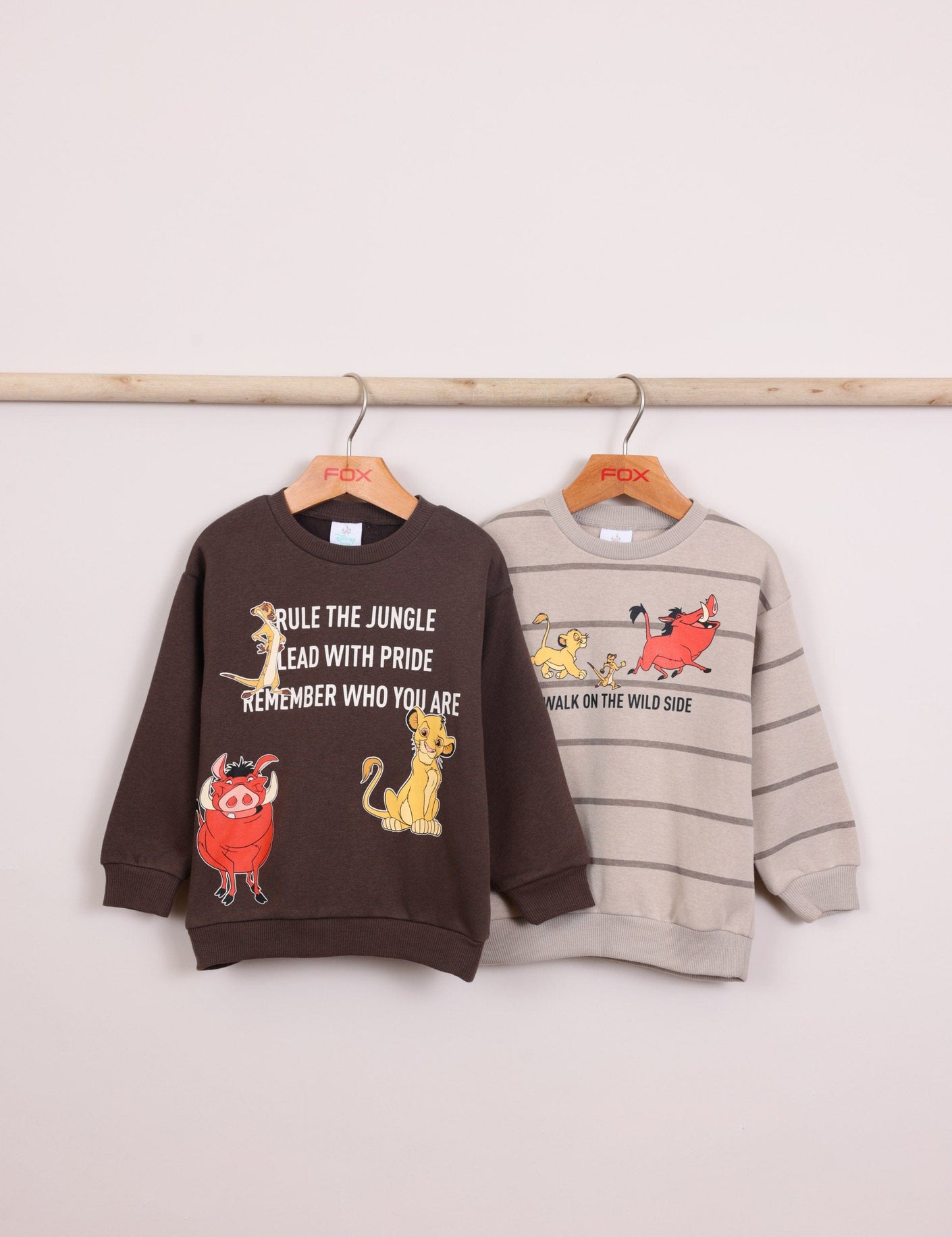 FOX תינוקות בנים פוטרים מארז 2 פוטרים דיסני מארז 2 פוטרים דיסני