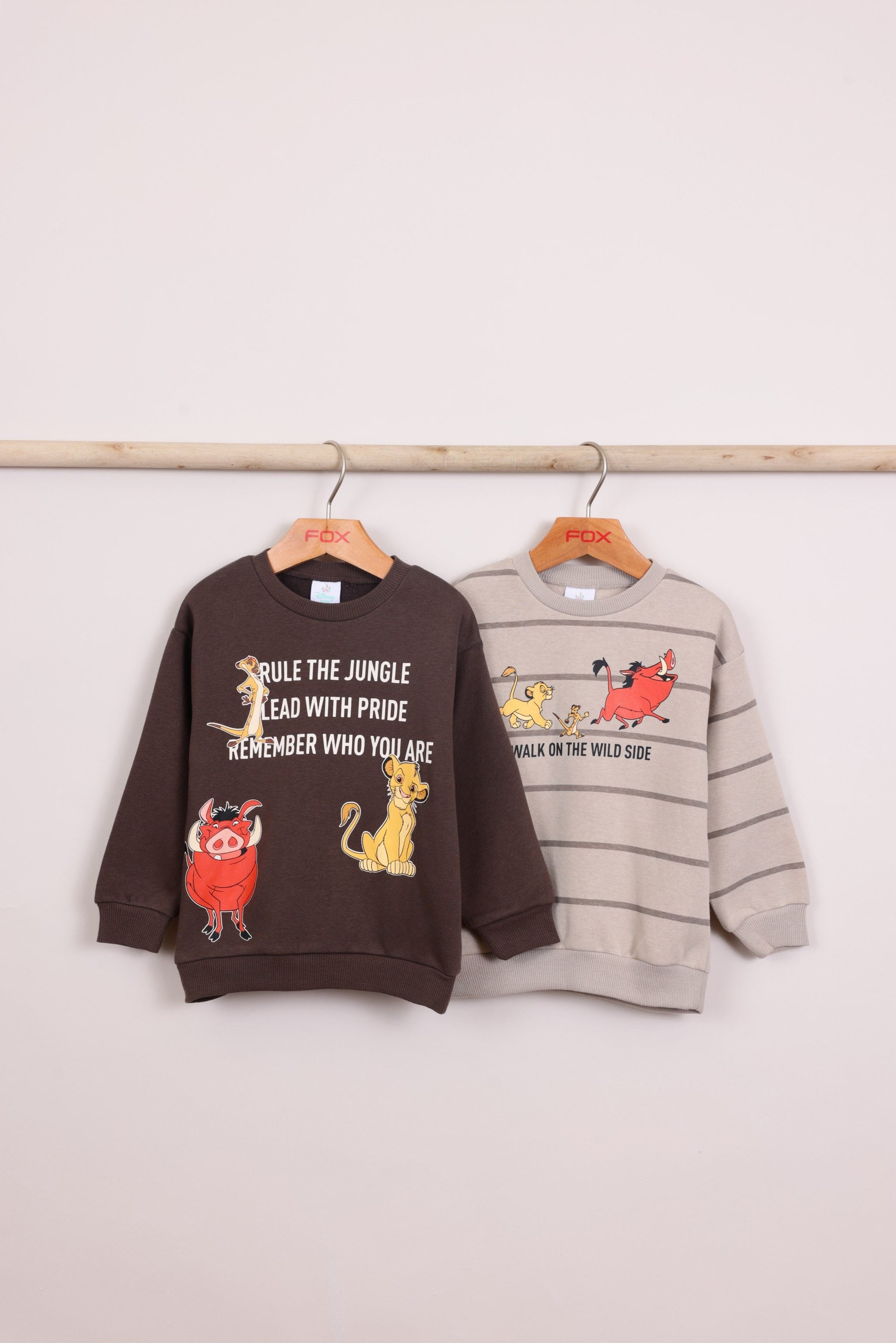 FOX תינוקות בנים פוטרים מארז 2 פוטרים דיסני מארז 2 פוטרים דיסני