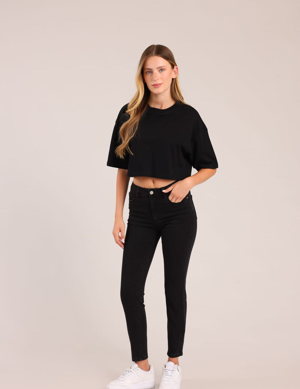 FOX נשים מכנסיים ג'ינס SKINNY ג'ינס SKINNY
