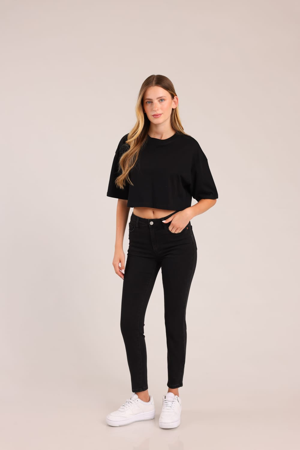 FOX נשים מכנסיים ג'ינס SKINNY ג'ינס SKINNY