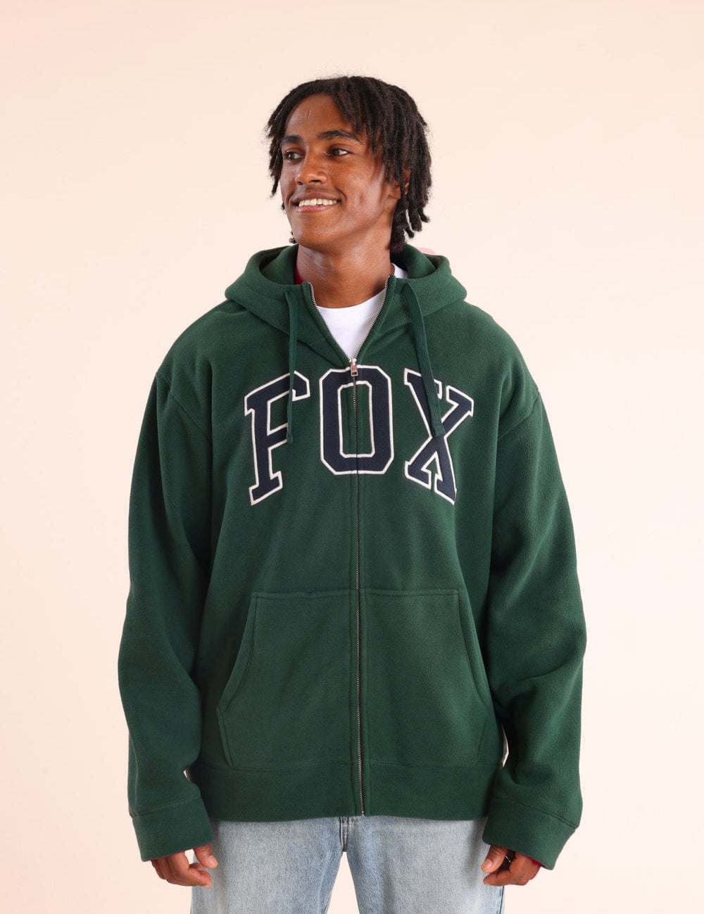 FOX גברים פליזים קפוצ'ון פליז פוקס קפוצ'ון פליז פוקס