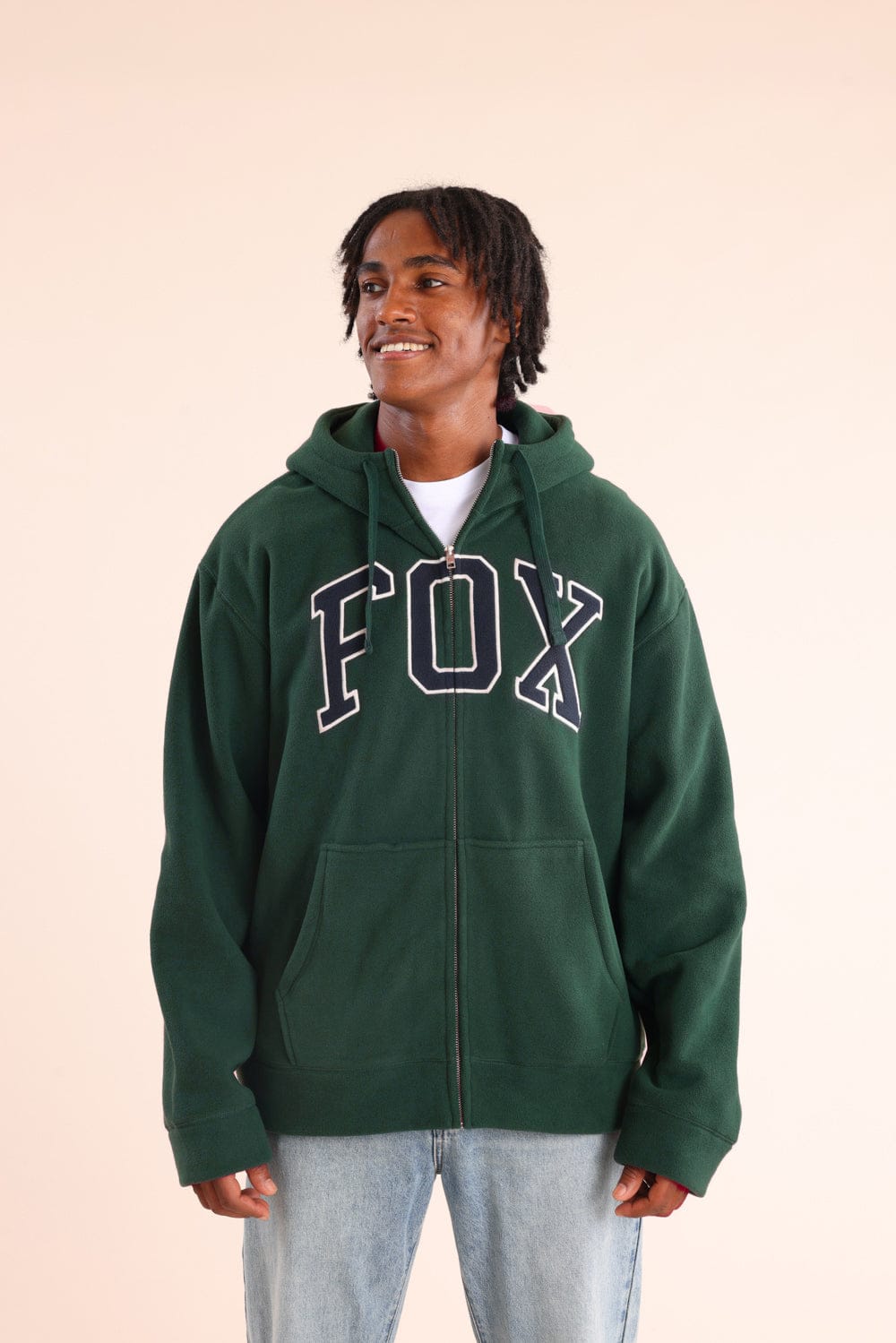 FOX גברים פליזים קפוצ'ון פליז פוקס קפוצ'ון פליז פוקס