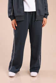 FOX פלאס נשים פוטרים מכנסיים עם פס ממותג דיסני | PLUS SIZE מכנסיים עם פס ממותג דיסני | PLUS SIZE