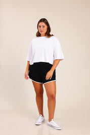 FOX פלאס נשים מכנסיים מכנסיים קצרים | PLUS SIZE מכנסיים קצרים | PLUS SIZE