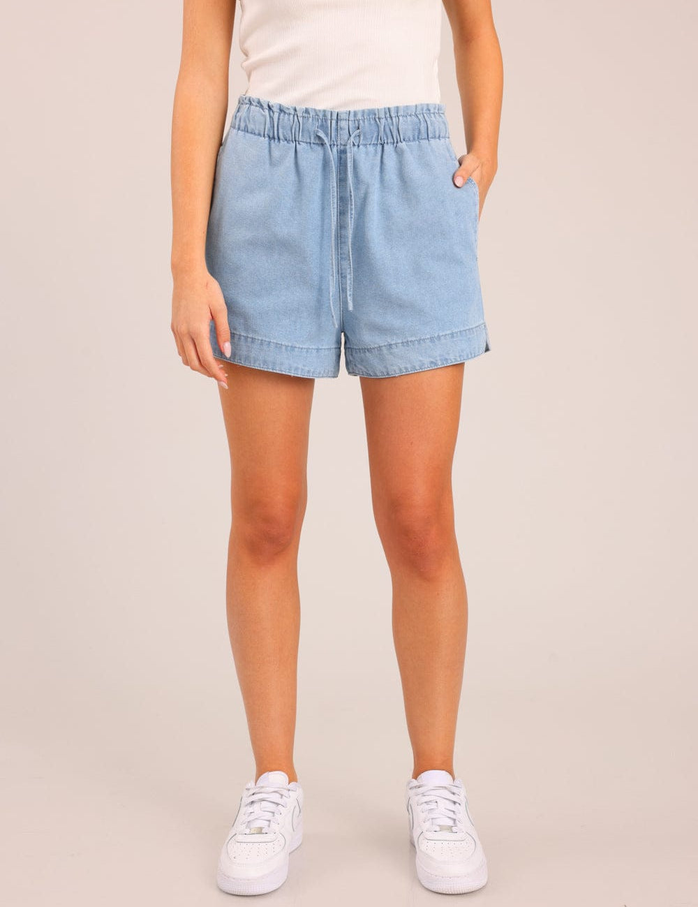 FOX נשים מכנסיים קצרים מכנסי ג'ינס קצרים מכנסי ג'ינס קצרים