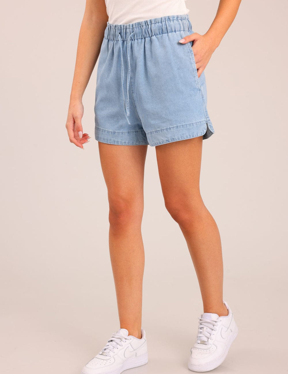 FOX נשים מכנסיים קצרים מכנסי ג'ינס קצרים מכנסי ג'ינס קצרים