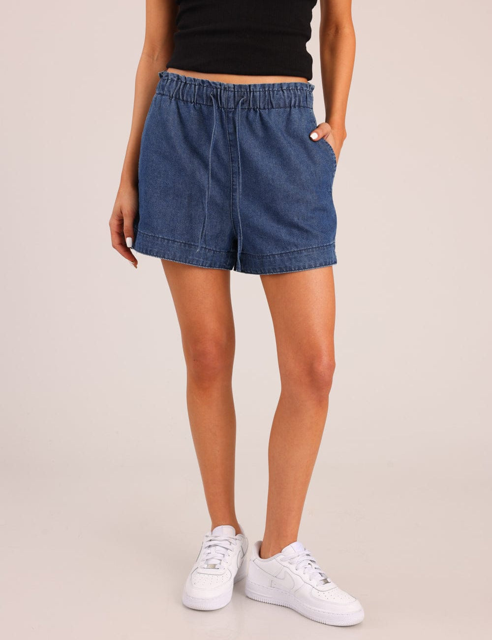 FOX נשים מכנסיים קצרים מכנסי ג'ינס קצרים מכנסי ג'ינס קצרים