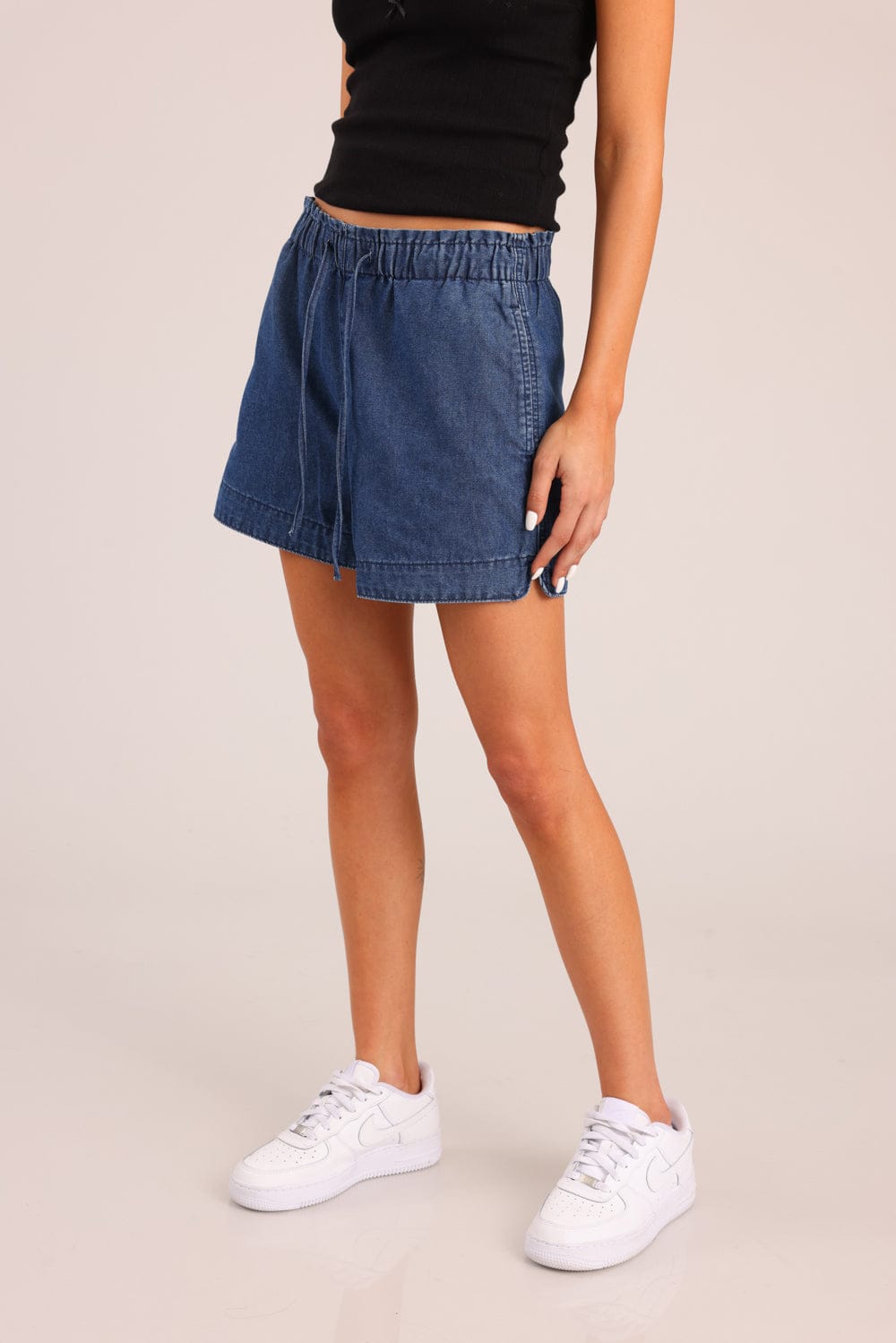 FOX נשים מכנסיים קצרים מכנסי ג'ינס קצרים מכנסי ג'ינס קצרים