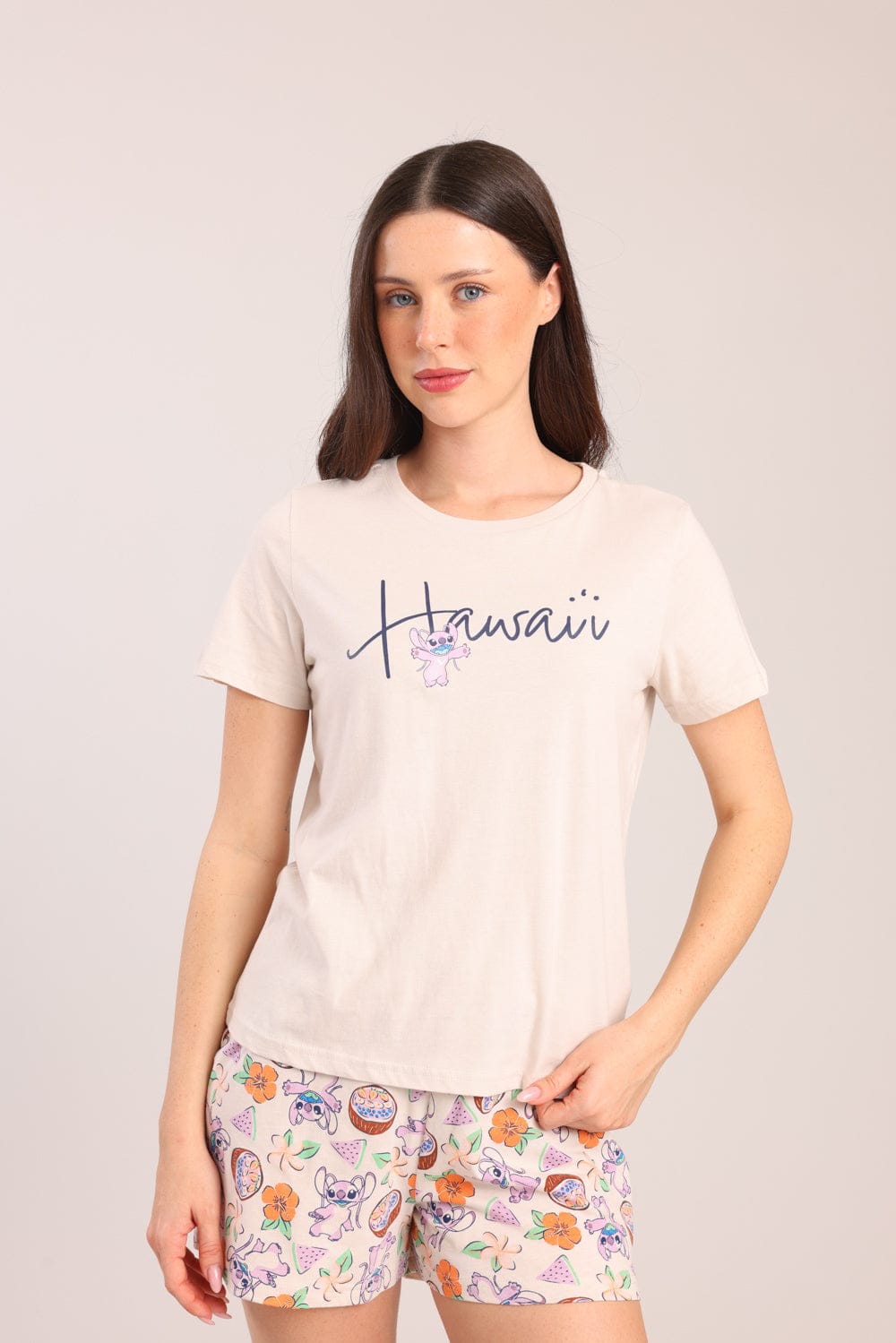 FOX נשים אחר פיג'מה ממותגת סטיץ' פיג'מה ממותגת סטיץ'