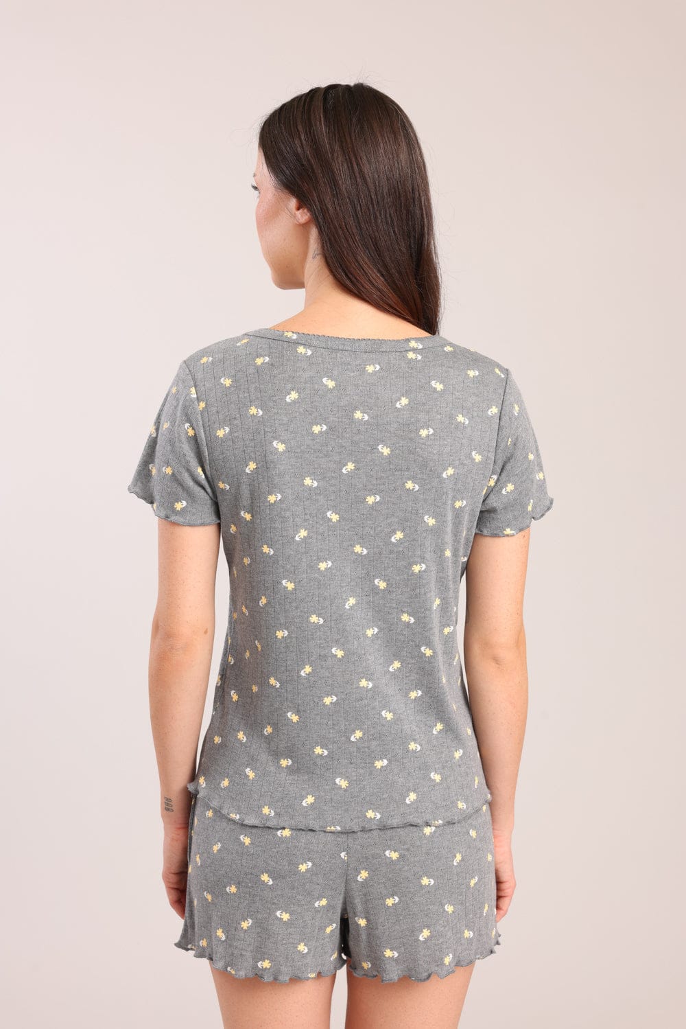 FOX נשים אחר פיג'מה קצרה עם הדפס פיג'מה קצרה עם הדפס