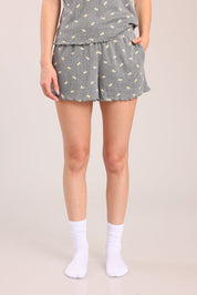 FOX נשים אחר פיג'מה קצרה עם הדפס פיג'מה קצרה עם הדפס