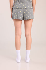 FOX נשים אחר פיג'מה קצרה עם הדפס פיג'מה קצרה עם הדפס