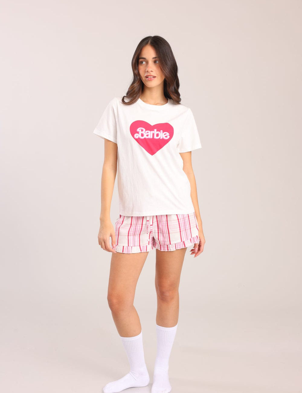 FOX נשים אחר פיג'מה ממותגת ברבי פיג'מה ממותגת ברבי