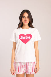 FOX נשים אחר פיג'מה ממותגת ברבי פיג'מה ממותגת ברבי