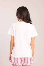 FOX נשים אחר פיג'מה ממותגת ברבי פיג'מה ממותגת ברבי