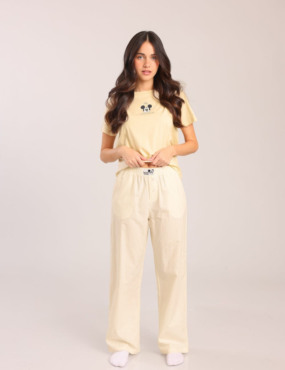 FOX נשים אחר פיג'מה ממותגת מיני מאוס דיסני פיג'מה ממותגת מיני מאוס דיסני