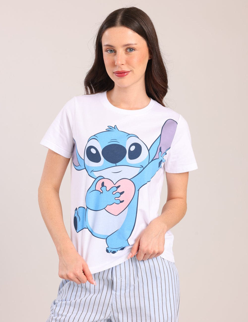 FOX נשים אחר פיג'מה ממותגת דיסני סטיץ' פיג'מה ממותגת דיסני סטיץ'