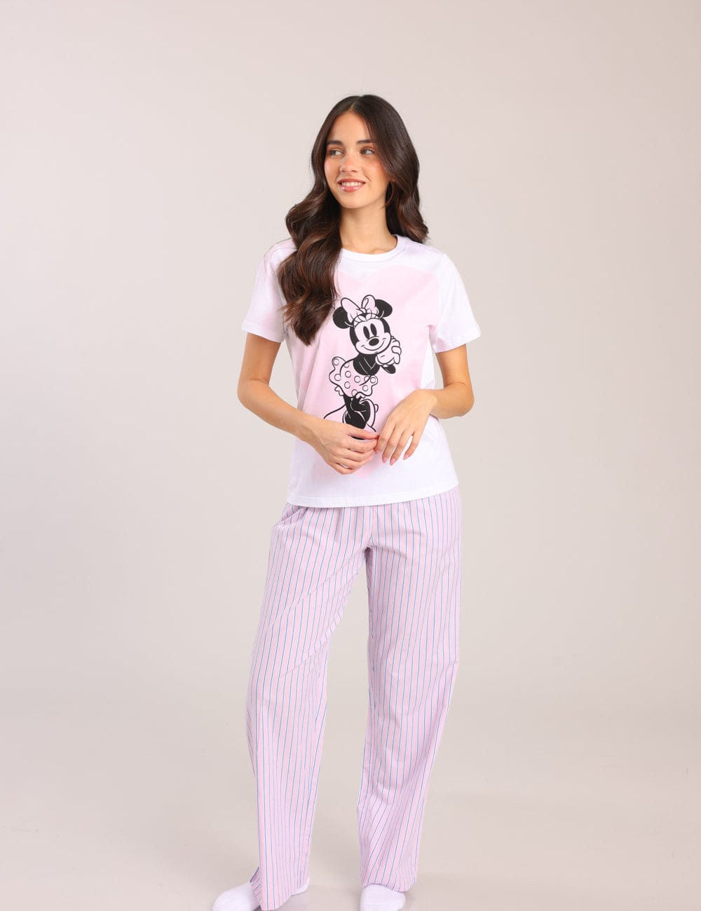 FOX נשים אחר פיג'מה ממותגת מיני מאוס דיסני פיג'מה ממותגת מיני מאוס דיסני