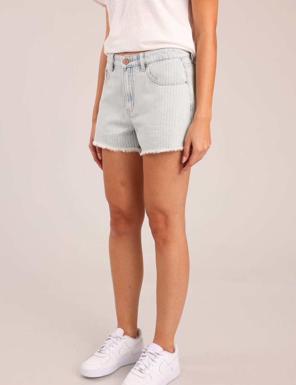 FOX נשים מכנסיים קצרים ג'ינס קצר ג'ינס קצר