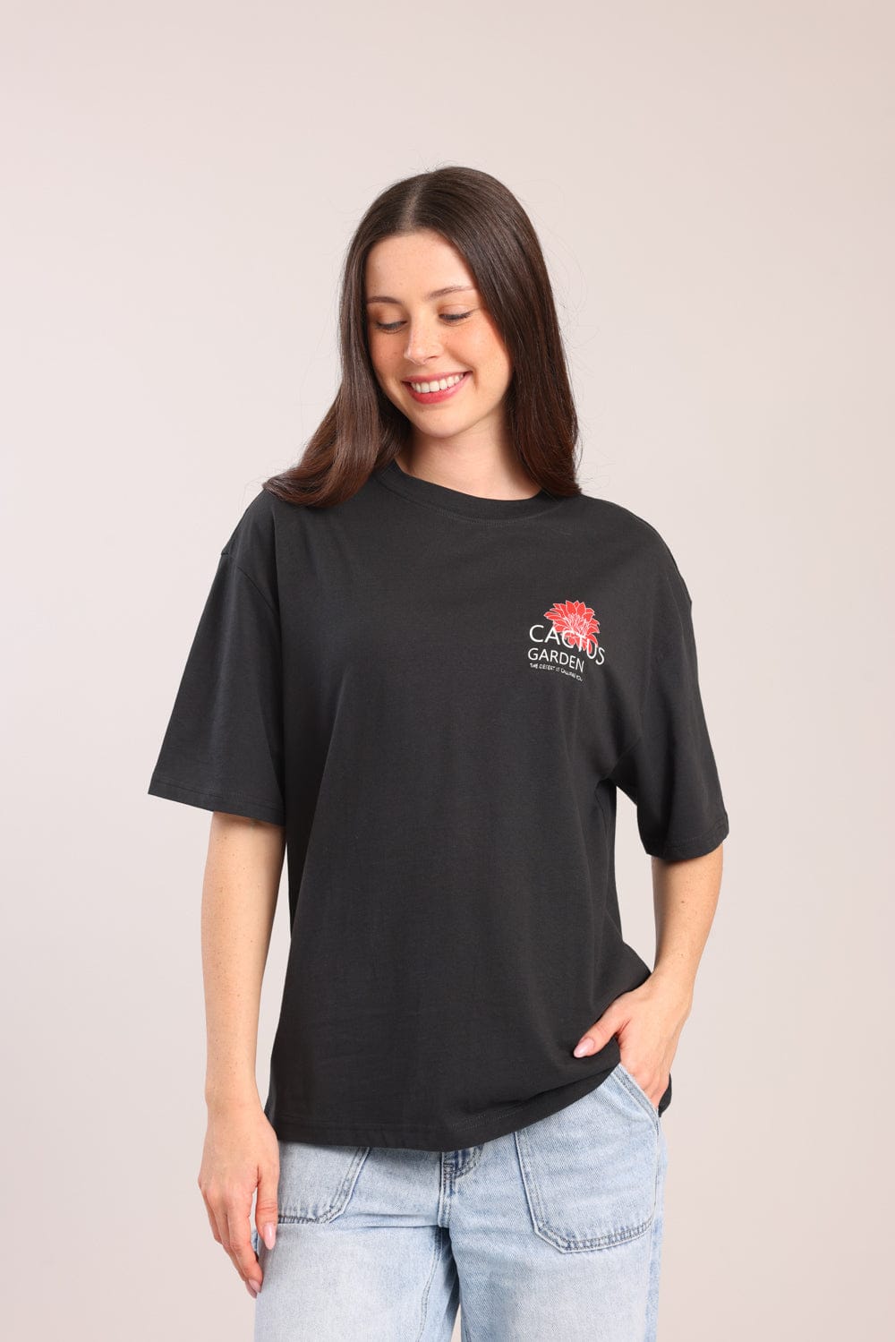 FOX נשים חולצה חולצה עם הדפס חולצה עם הדפס