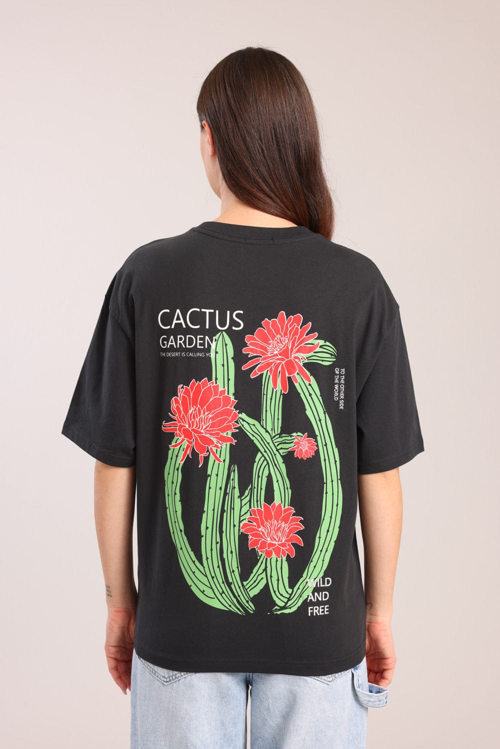 FOX נשים חולצה חולצה עם הדפס חולצה עם הדפס