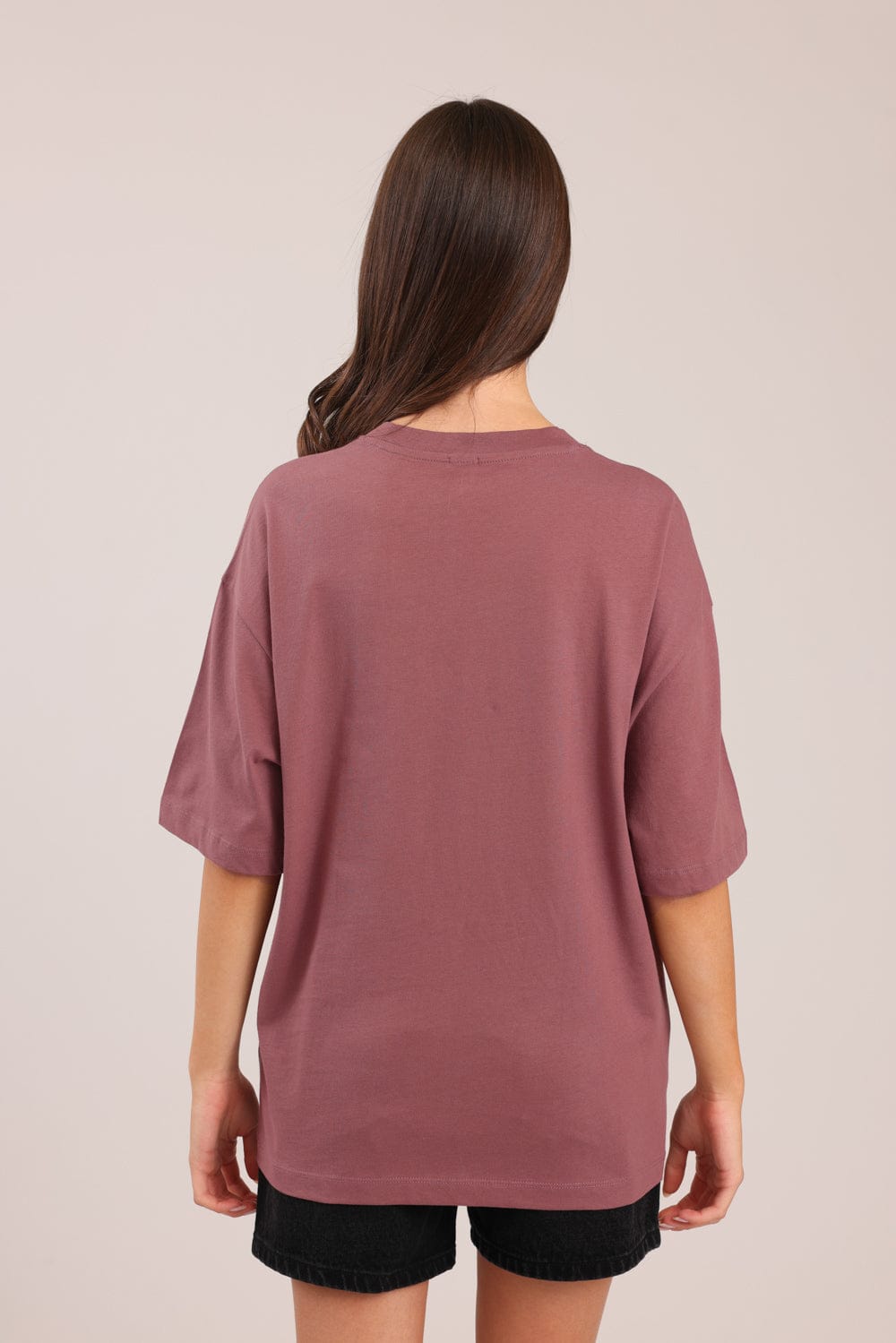 FOX FOX חולצה קצרה חולצת בייסיק אוברסייז חולצת בייסיק אוברסייז