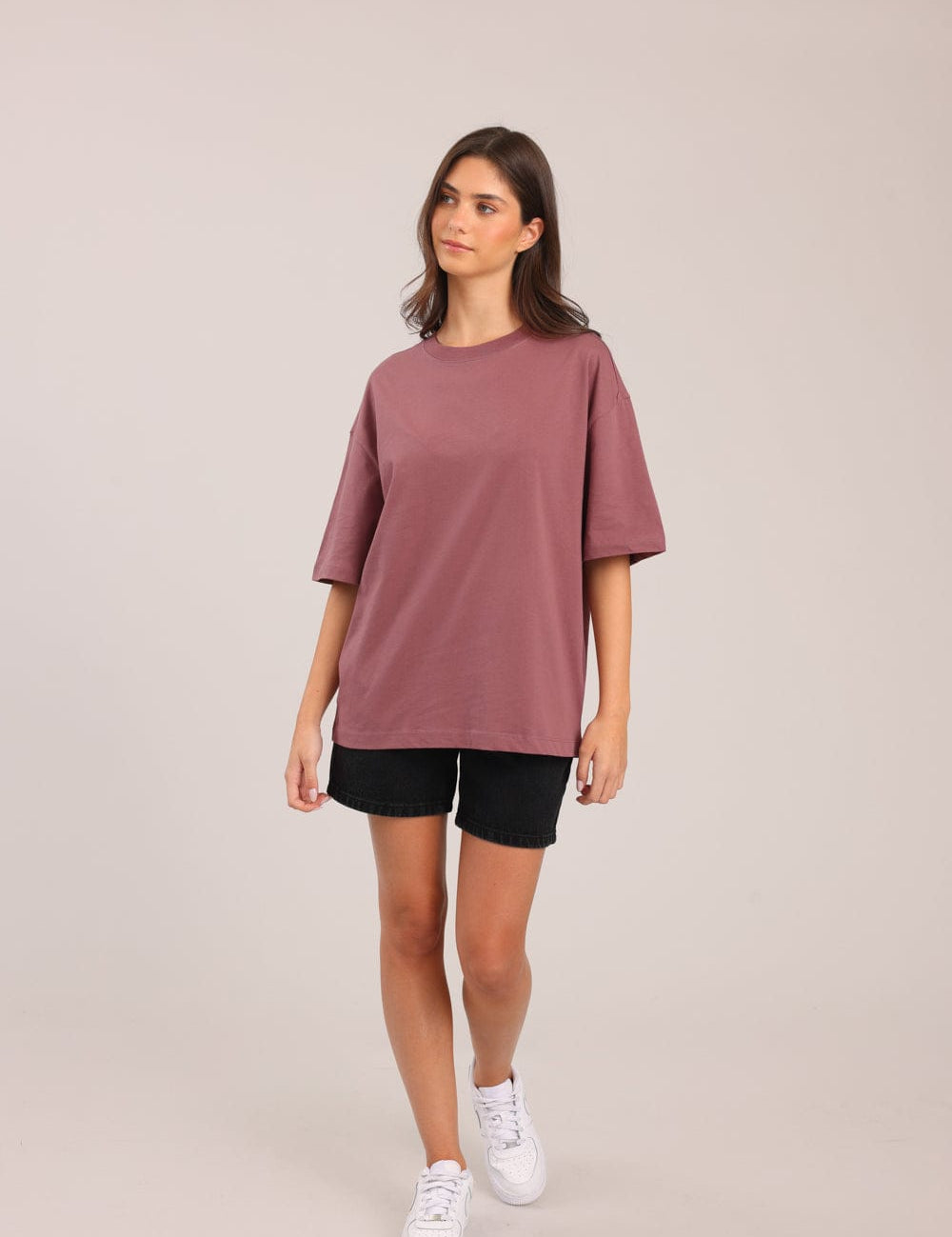 FOX FOX חולצה קצרה חולצת בייסיק אוברסייז חולצת בייסיק אוברסייז