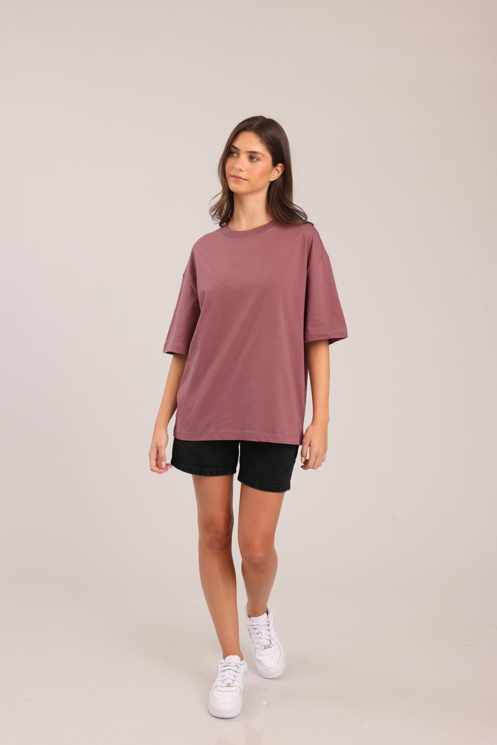 FOX FOX חולצה קצרה חולצת בייסיק אוברסייז חולצת בייסיק אוברסייז