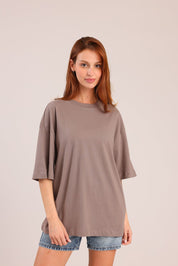 FOX FOX חולצה קצרה חולצת בייסיק אוברסייז חולצת בייסיק אוברסייז