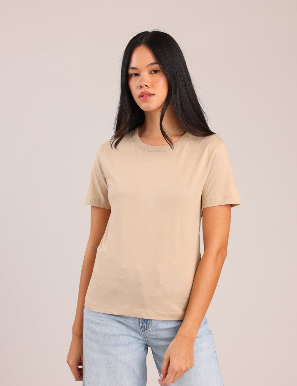 FOX נשים חולצה חולצת טישרט בייסיק עם צווארון עגול FOX | חולצת בייסיק | קנה עכשיו