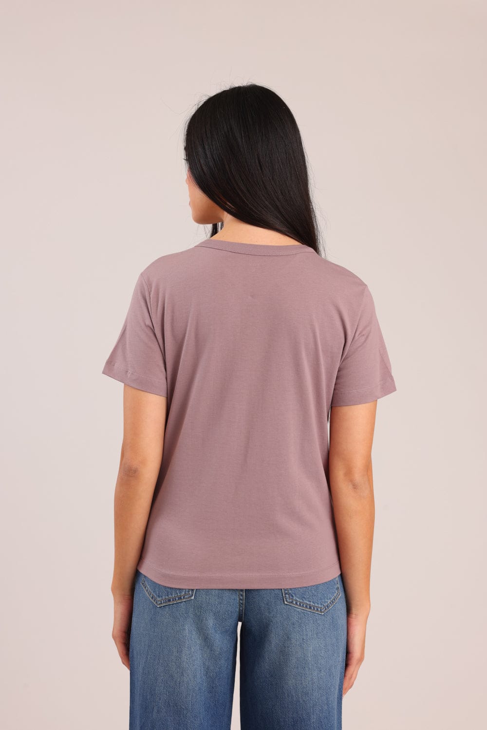 FOX נשים חולצה חולצת טישרט בייסיק עם צווארון עגול FOX | חולצת בייסיק | קנה עכשיו