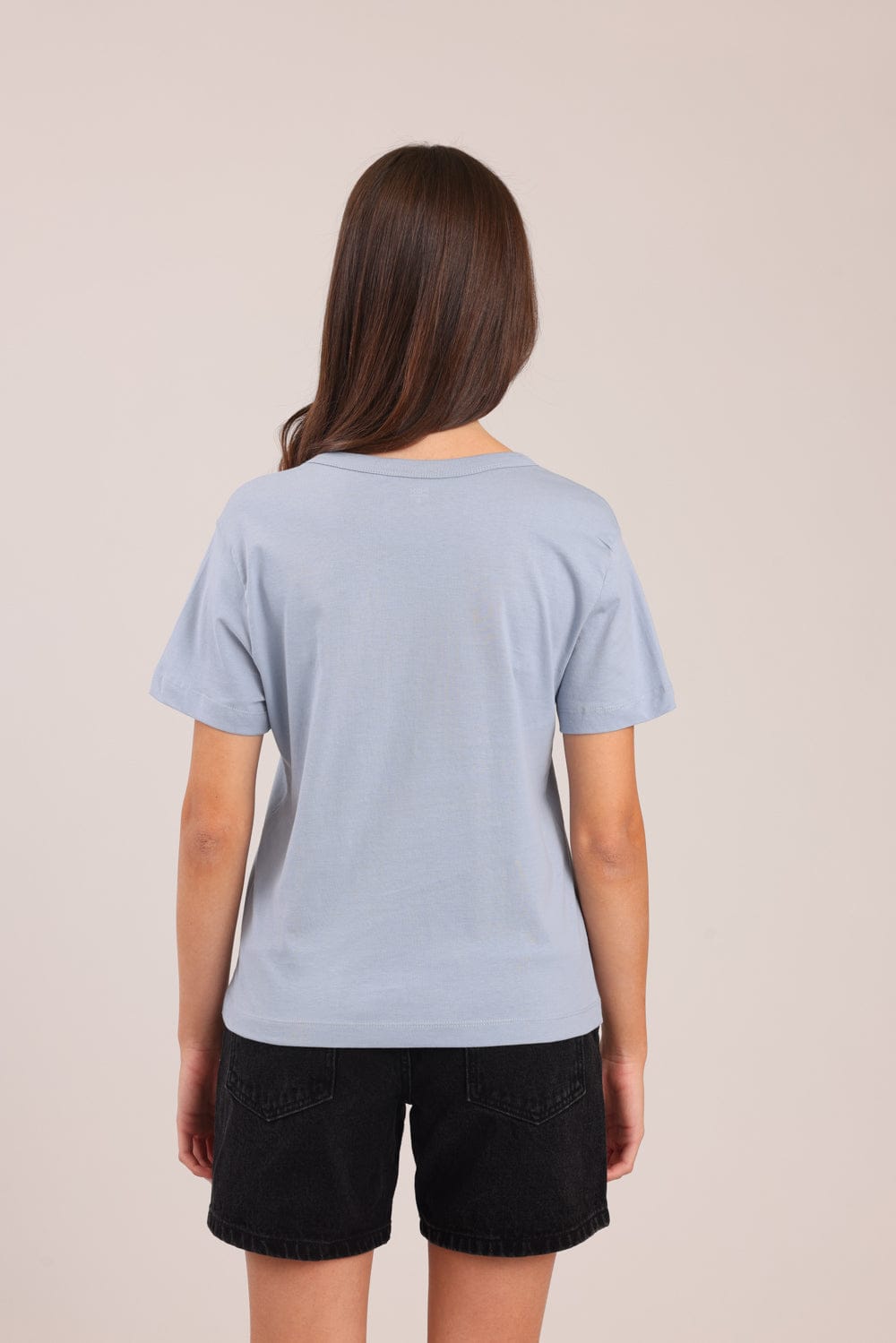 FOX נשים חולצה חולצת טישרט בייסיק עם צווארון עגול FOX | חולצת בייסיק | קנה עכשיו