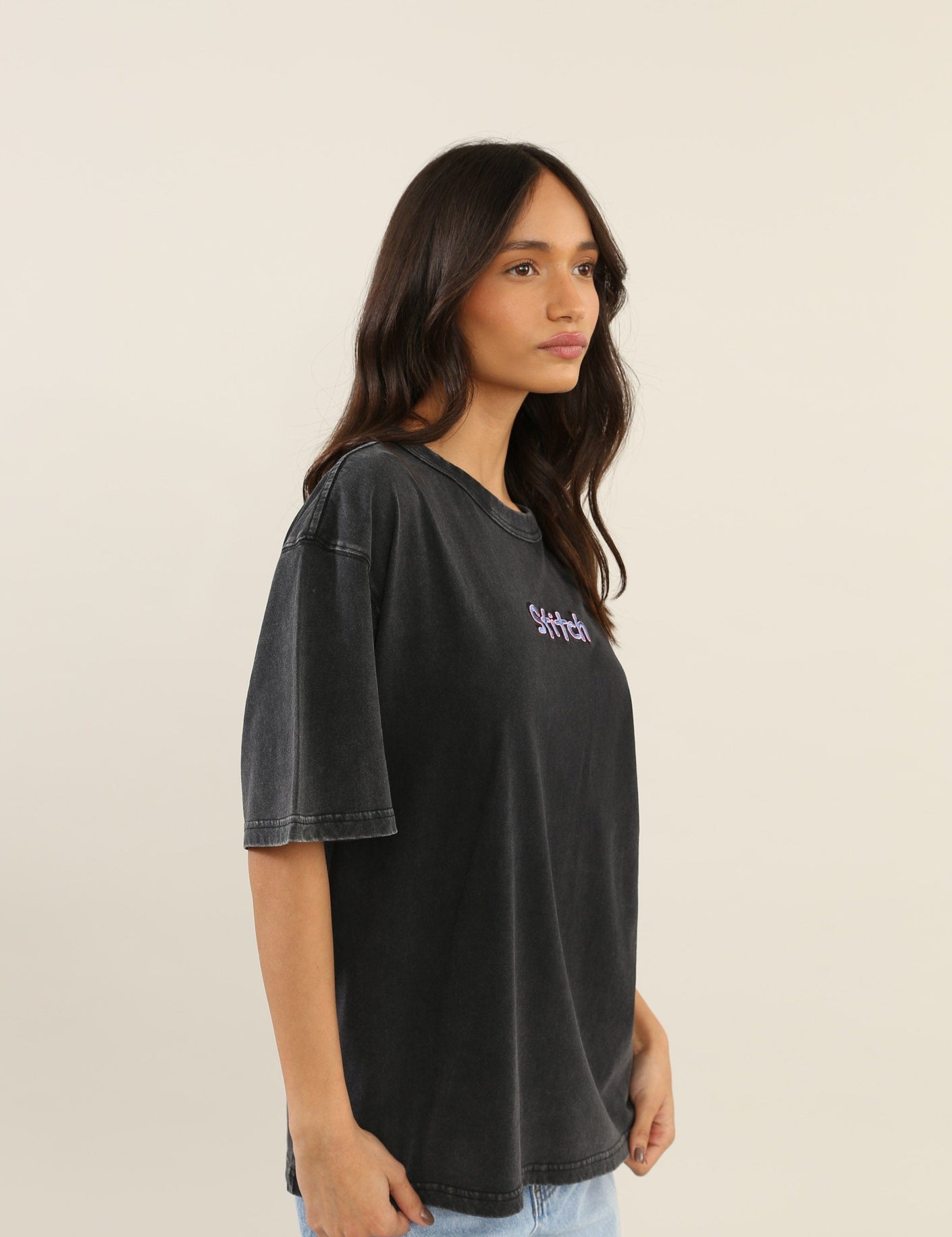 FOX נשים חולצה חולצה ממותגת סטיץ FOX | חולצה ממותגת דיסני | קנה עכשיו