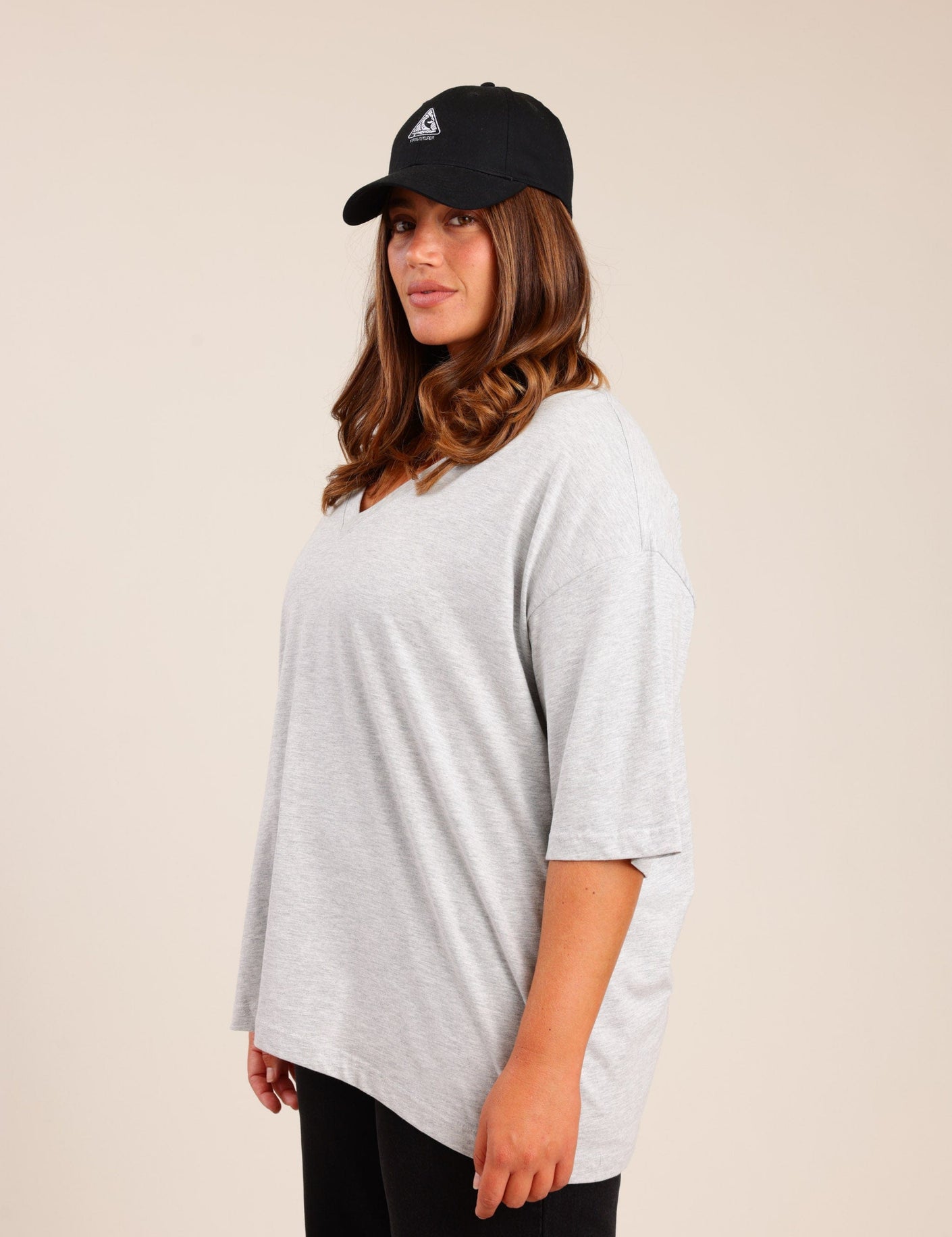 FOX פלאס נשים חולצה חולצה  | PLUS SIZE חולצה  | PLUS SIZE