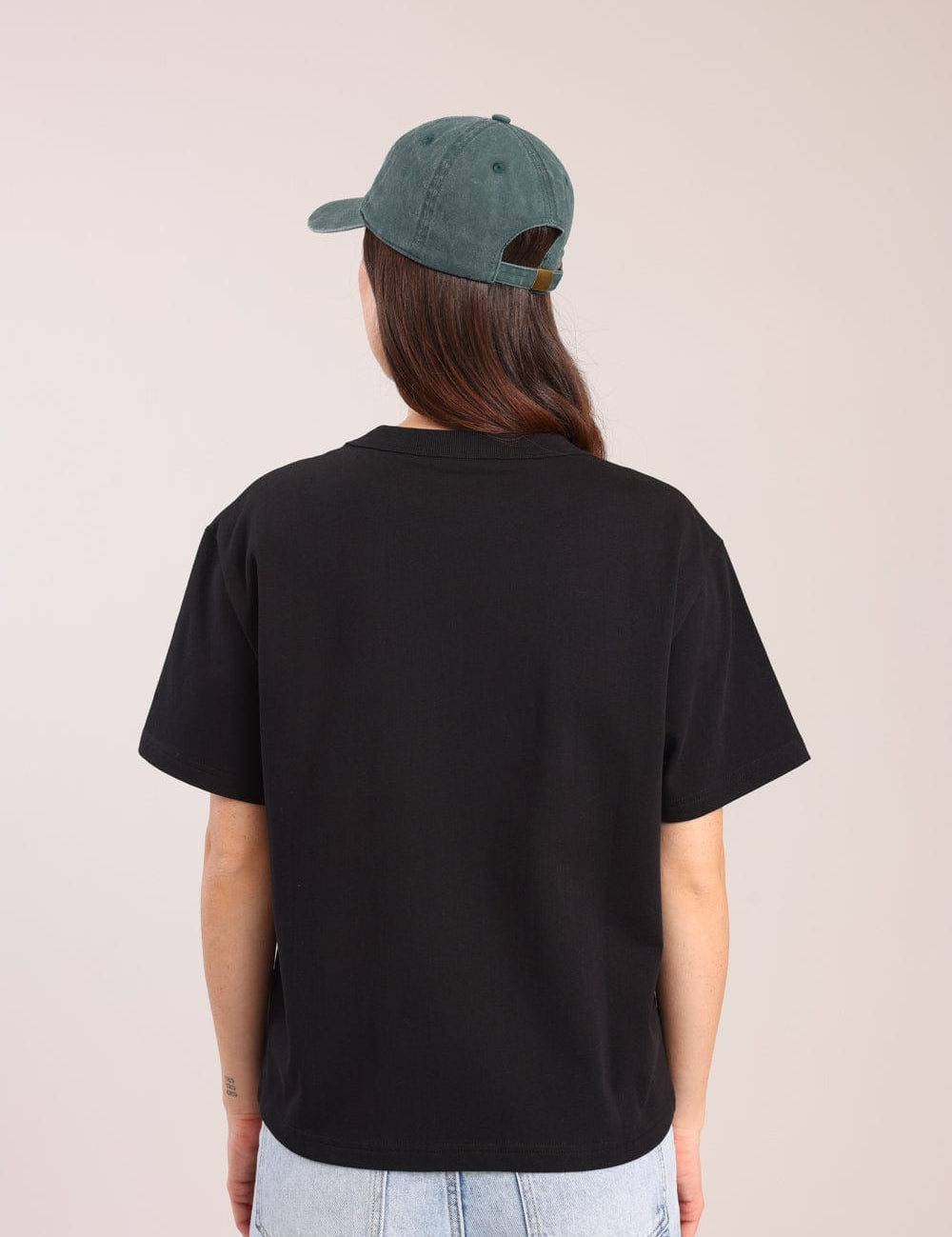 FOX נשים חולצה חולצה אוברסייז חלקה חולצה אוברסייז חלקה