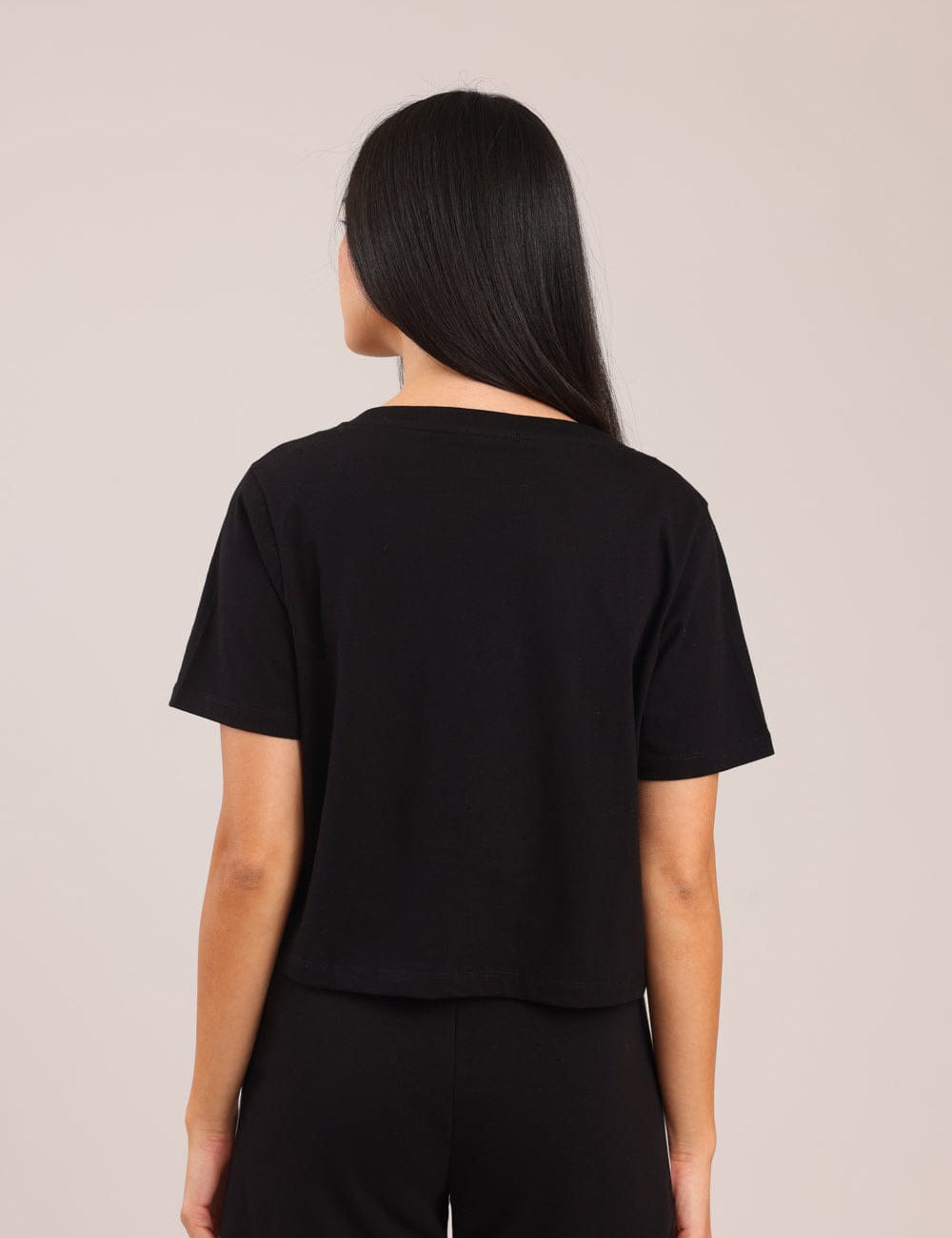 FOX נשים חולצה חולצת נשים V חלקה חולצת נשים V חלקה