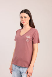 FOX נשים חולצה חולצה עם הדפס חולצה עם הדפס