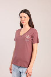 FOX נשים חולצה חולצה עם הדפס חולצה עם הדפס