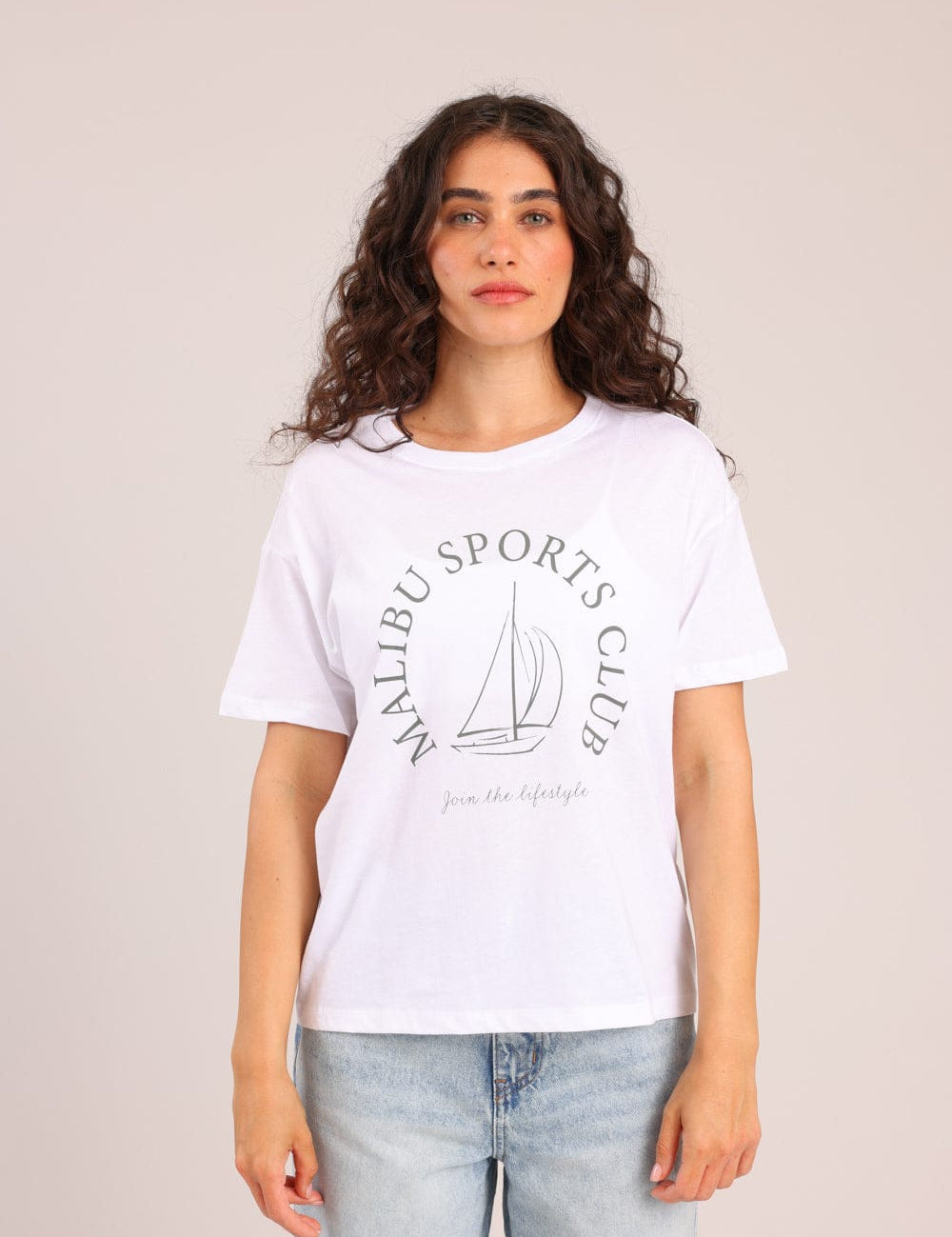 FOX נשים חולצה קצרה חולצה עם הדפס חולצה עם הדפס