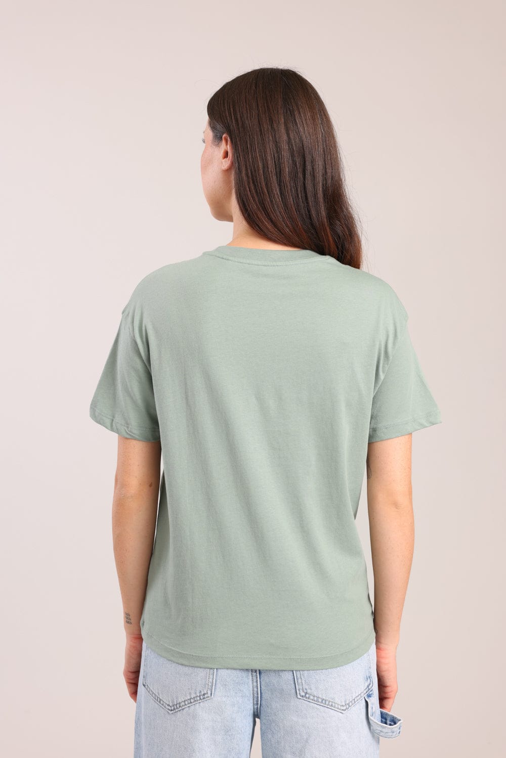 FOX נשים חולצה חולצת טישרט עם הדפס חולצת טישרט עם הדפס