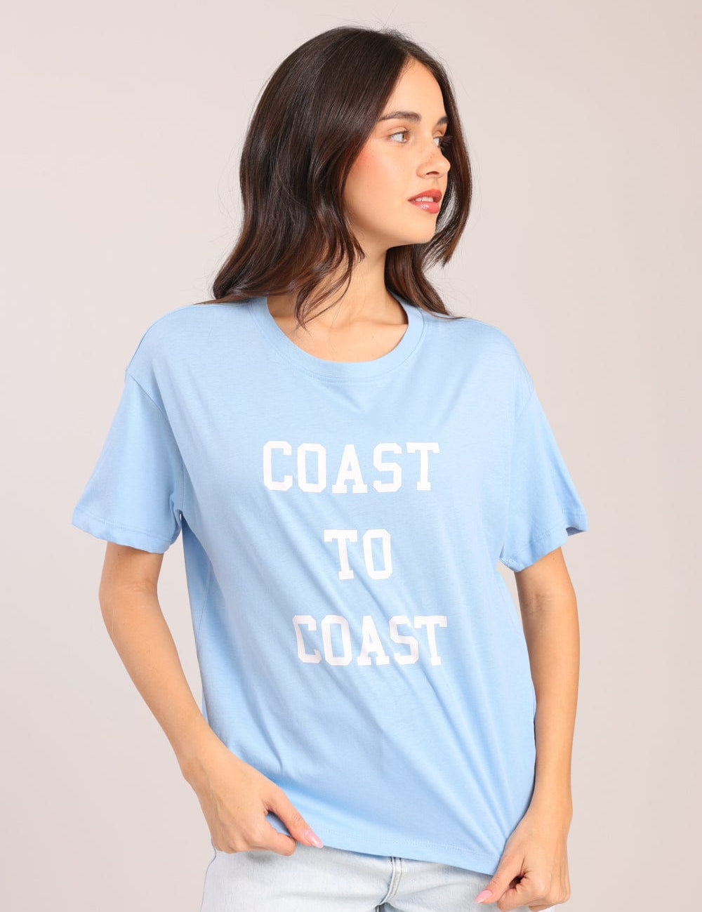 FOX נשים חולצה חולצת טריקו עם הדפס חולצת טריקו עם הדפס