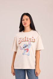 FOX נשים חולצה קצרה חולצה ממותגת סטיץ' חולצה ממותגת סטיץ'