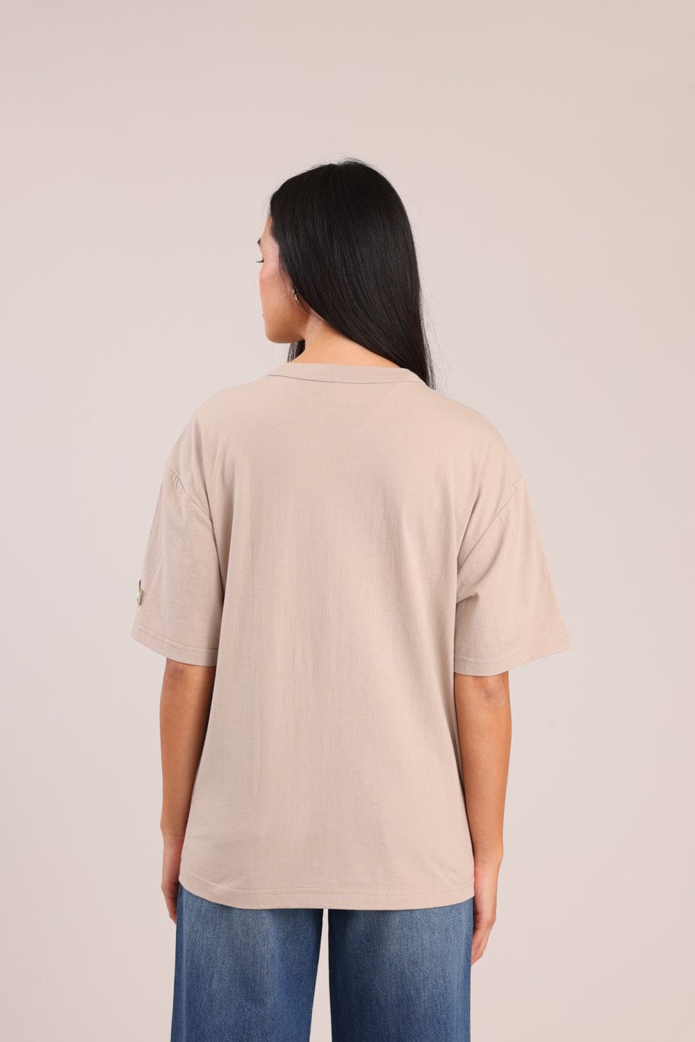 FOX נשים חולצה קצרה חולצה ממותגת רחוב סומסום חולצה ממותגת רחוב סומסום