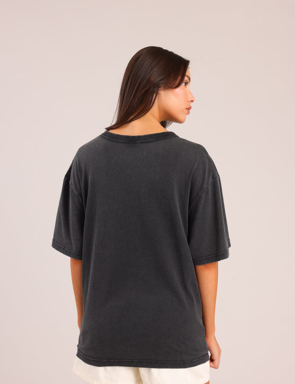 FOX נשים חולצה קצרה חולצה ממותגת סטיץ' דיסני חולצה ממותגת סטיץ' דיסני