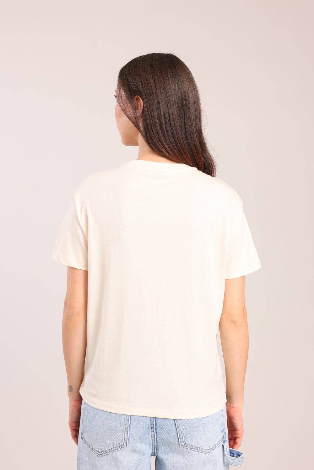 FOX נשים חולצה חולצת טריקו עם הדפס חולצת טריקו עם הדפס