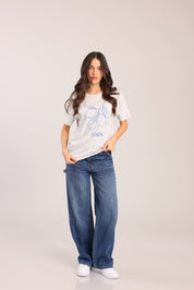 FOX נשים חולצה חולצה עם הדפס חולצה עם הדפס