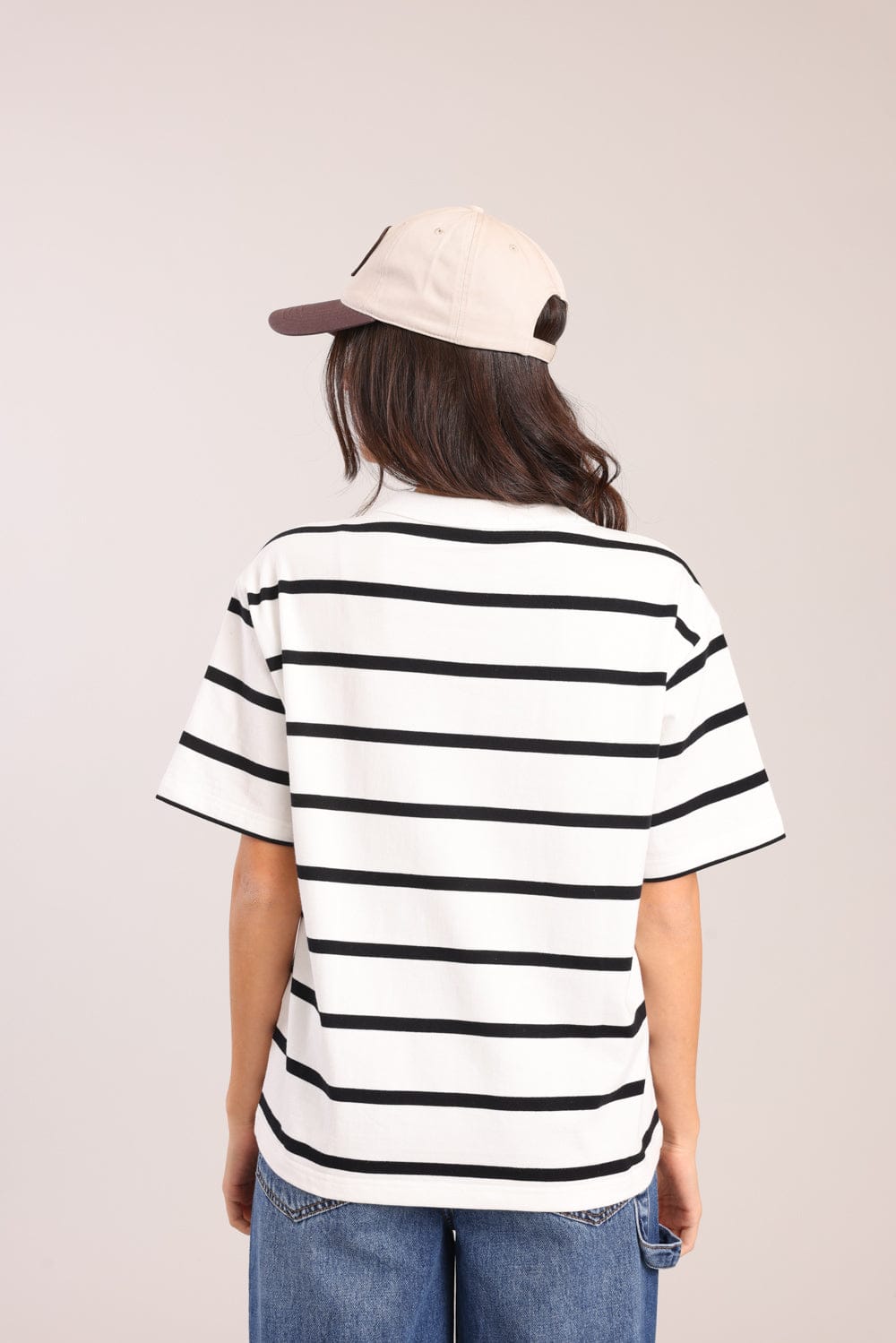 FOX נשים חולצה חולצה עם פסים חולצה עם פסים