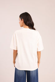 FOX נשים חולצה קצרה חולצה חלקה חולצה חלקה